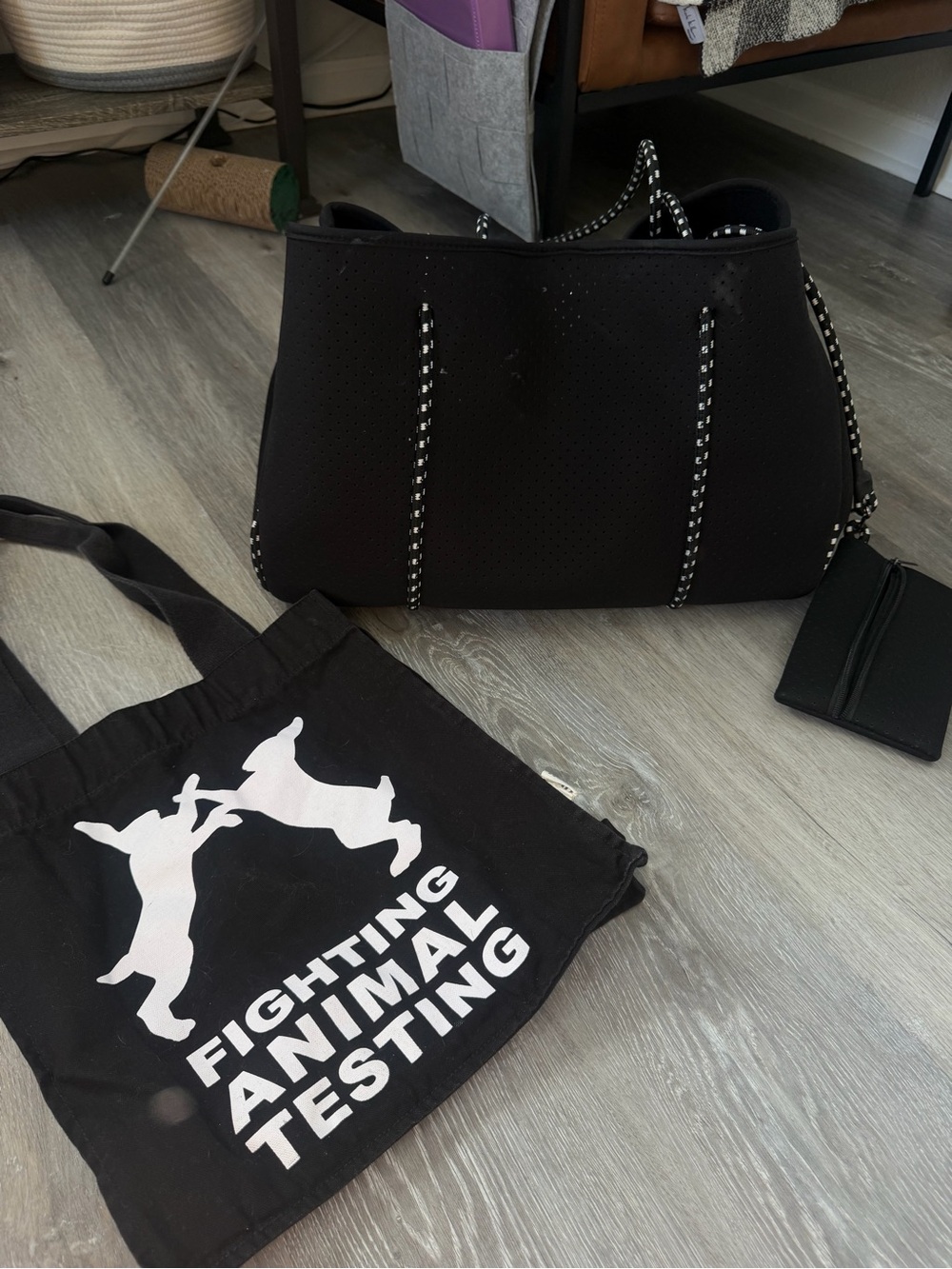 BLACK TOTE BAG BUNDLE
